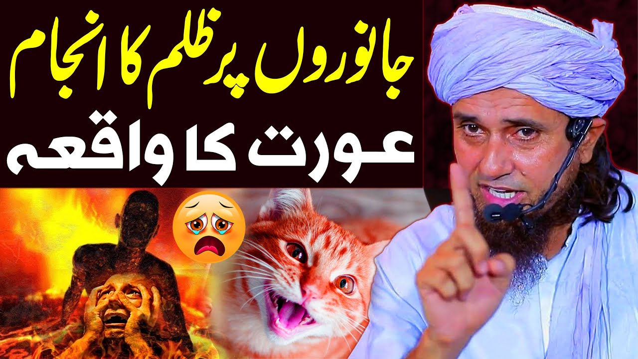Janwaro Par Zulm Ka Anjam | Aik Aurat Ka Waqia | Mufti Tariq Masood Special | Animal Lover In Islam